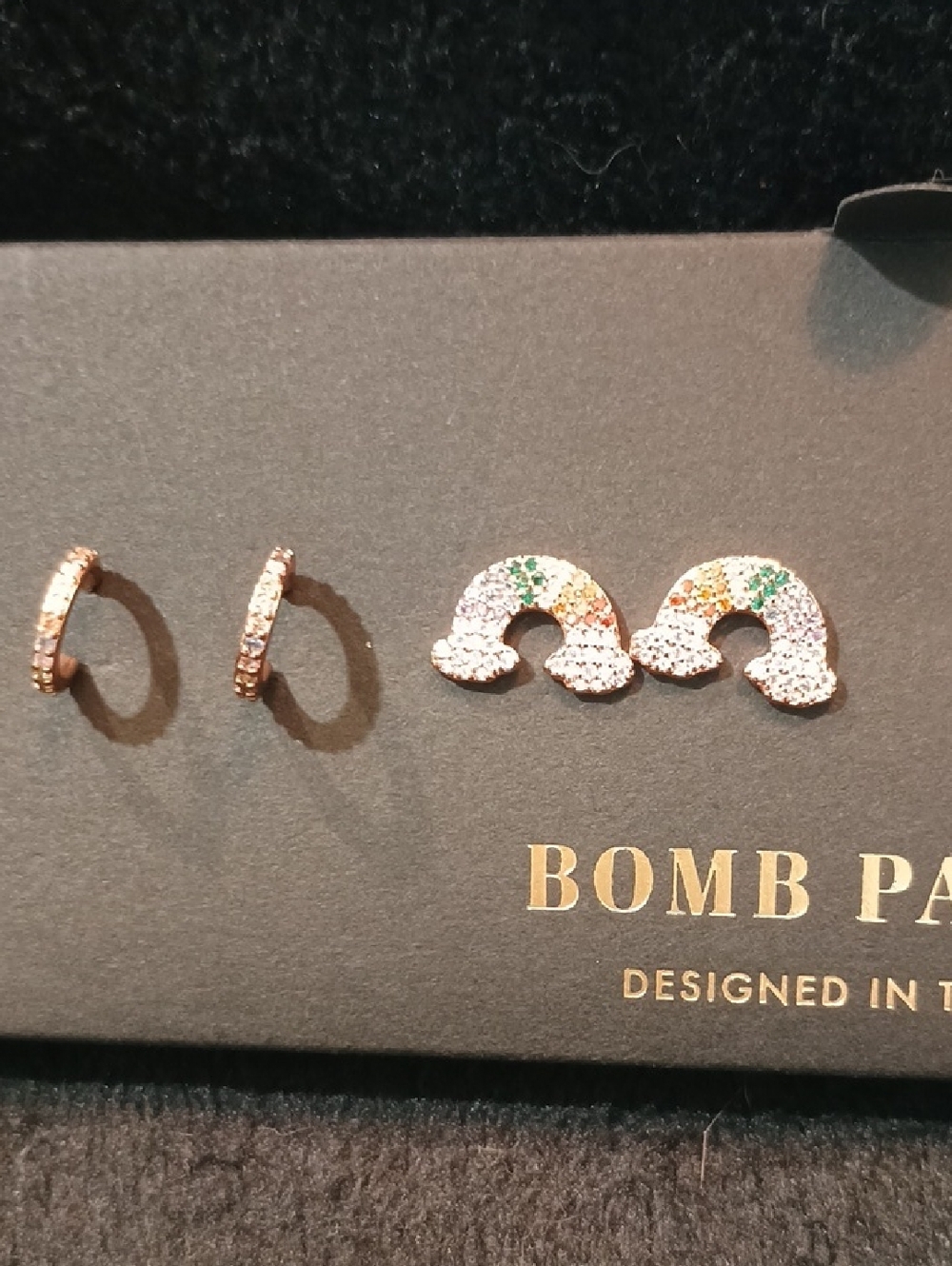 bp Gold-Tone Mixed Stud & Hoop Earring Set - Picture 3 of 6